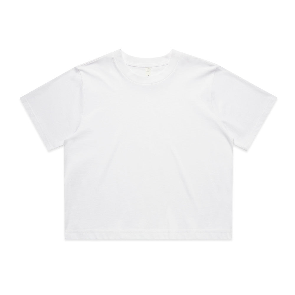 Classic Crop T-Shirt - White