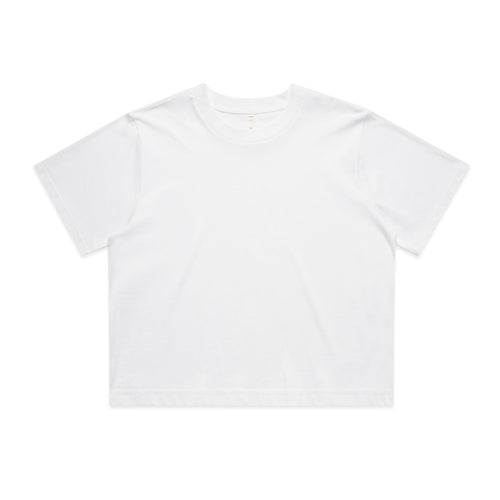 Classic Crop T-Shirt - White